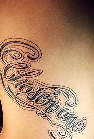 side taille full body tattoo body Ingelsk tattoo picture