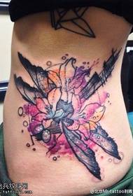 Ink Abstract Tattoo Patroon