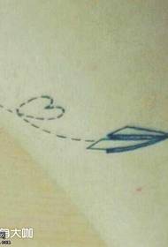 struk zrakoplova tetovaža zrakoplova