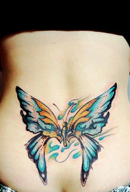 beautiful waist beautiful butterfly tattoo pattern