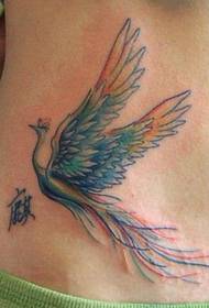 pola tato phoenix Daquan