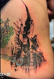 derék ház tetoválás minta