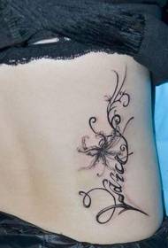 hermosa cintura y hermosas fotos de tatuajes y fotos de tatuajes de letras