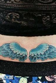 wzór tatuażu winglet