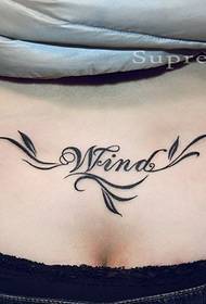 Krása tetování s krásným pasem 69598-krása pasu tetování 69599-krása pasu krásný andělská křídla tetování