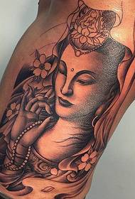 struk lijepog Buddha tetovaža uzorak
