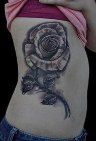 struk lijepa 3d ruža tetovaža