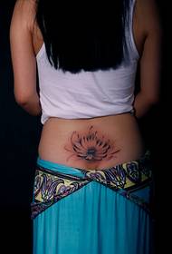 ljepota struk Samo prekrasne slike uzorka tetovaže lotosa