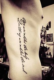 sportska tetovaža osobnosti u struku 69040-djevojke na leđima struk mjesec totem tetovaža
