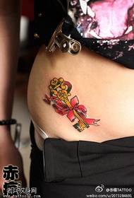ženski boja struka ključ tetovaža uzorak 71702-struk-Sun Wukong tetovaža uzorak