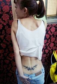 beauty waist totem tattoo picture