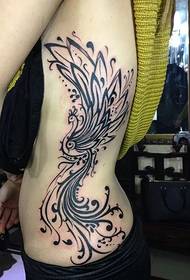 weibliches Seitentaillentotem Phoenix