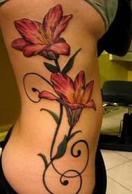 slika divovskog lotosa tetovaža