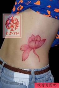 Schéinheets Taille Populär schéi Faarf Lotus Tattoo Muster