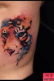 tinta de tigre de cintura de la cintura 72042 -Tatuatge de lluna de cintura de la dona funciona