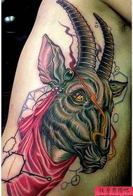 sab duav xim antelope tattoo ua haujlwm