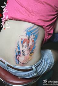 девушки талии красивые карикатуры пираты Wang Namei татуировки