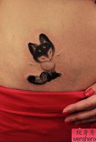 Tattoo show Picture bar recommended a waist ink fox tattoo pattern