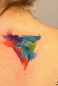 povratak europski i američki uzorak za tetoviranje tinte
