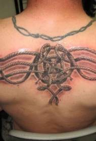 Torna Celtic Tie Pattern di tatuaggi