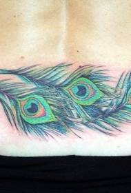 chiuno chakanaka peacock feather color tattoo tattoo