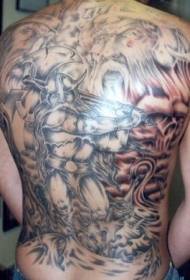 натраг скандинавски бог и узорак тетоваже сјекире гусара