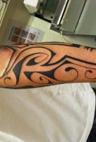 Arm tribe totem black tattoo pattern