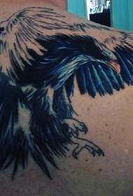 Nazaj osupljiv vzorec tatoo tetovaže