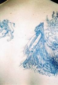 Volver Insignia irlandesa y patrón de tatuaje Corsair