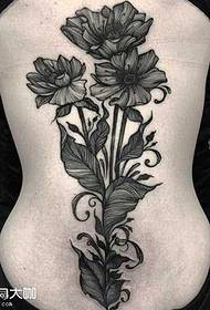 Modela Tattoo Flower Flower