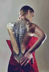 personality of the spine tattoo