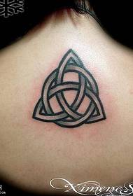 leđni trokut totem tetovaža uzorak