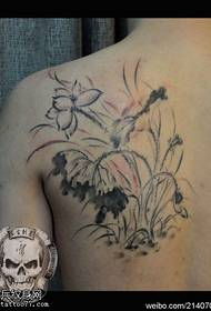 vakkert tatoveringsmønster for blekkmaling