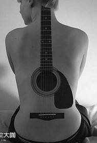 Itzuli gitarra tatuaje eredua