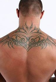 Randy Orton back tattoo full picture