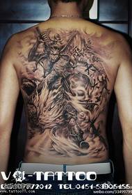 Weifeng Modelul de tatuaj din Buddha luptând cu dominarea