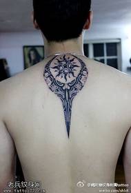 Ar Ais Spur Power Foireann Tattoo Patrún Tattoo Sun
