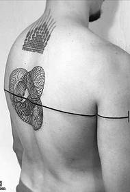 hrbtna točka vzorec tatoo brezžične mreže Thorn