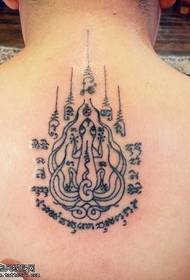 Thai tattoo tattoo pattern