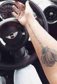 Ruka tetovaža slika više jednostavnih crteža tetovaža skica književni uzorak tetovaža ruku