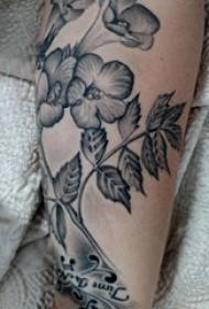 Літературна татуювання квітка, дівчинка, над малюнком татуювання квітка мистецтва