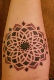 Brahma tattoo, girl's arm, vanilla tattoo picture