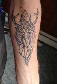 Arm tatovering billede dreng arm på sort hjort tatovering billede