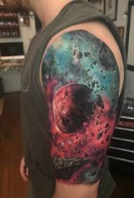 Tattoo planet boy painting arm tattoo tattoo tattoo on arm