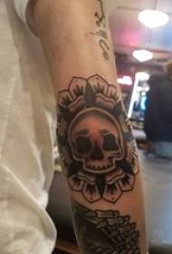 Tattoo skull girl brazilian tattoo picture on arm