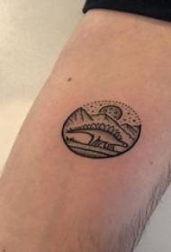 Tatuatge amb braços per a nois i figures tatuades amb dinosaures