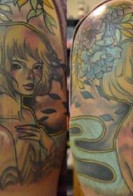 Tattoo anime boy's arm on anime character tattoo picture