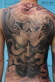 back new popular personality tattoo pattern encyclopedia picture