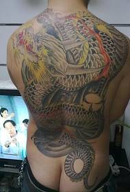 man back atmospheric tattoo pattern picture