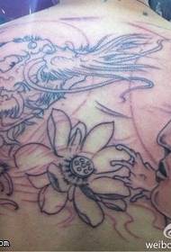 I-Wu Chan Dragon Buddha iphethini ye tattoo